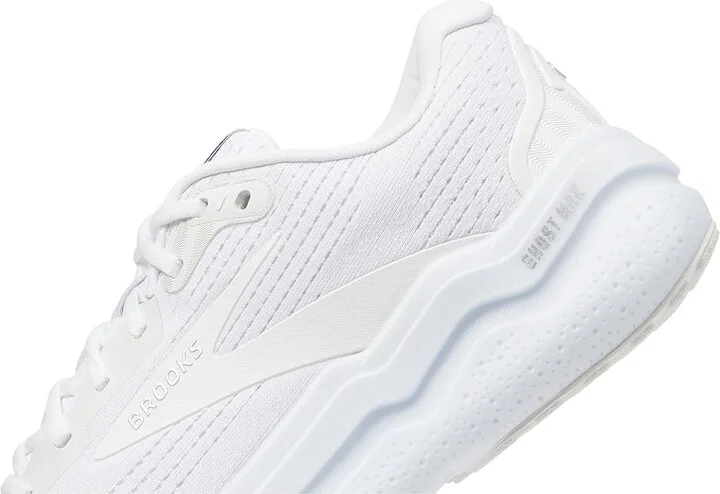 Brooks Ghost Max 2 Men's Running Shoes Bright White/Bright White : 11.5 D - Medium, Rubber - Image 4