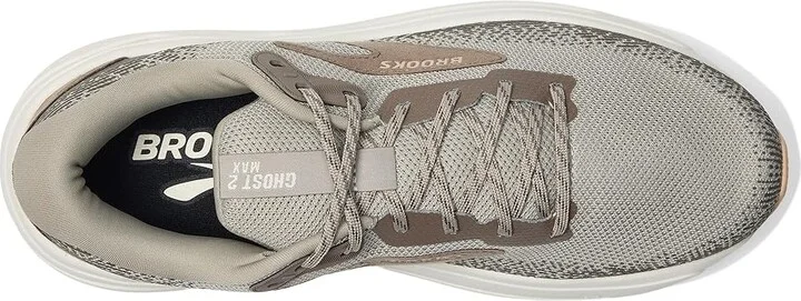 Brooks Ghost Max 2 Men's Running Shoes London Fog/Falcon/Coconut : 11 D - Medium, Rubber - Image 2