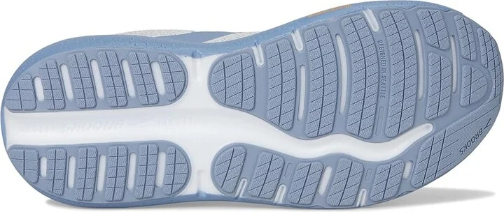 Brooks Ghost Max 2 Men's Running Shoes Oyster Mushroom/Blue/Orange : 11 D - Medium, Rubber - Image 3