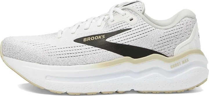 Brooks Ghost Max 2 Men's Running Shoes White/Pelican/Oyster : 10.5 D - Medium, Rubber - Image 5