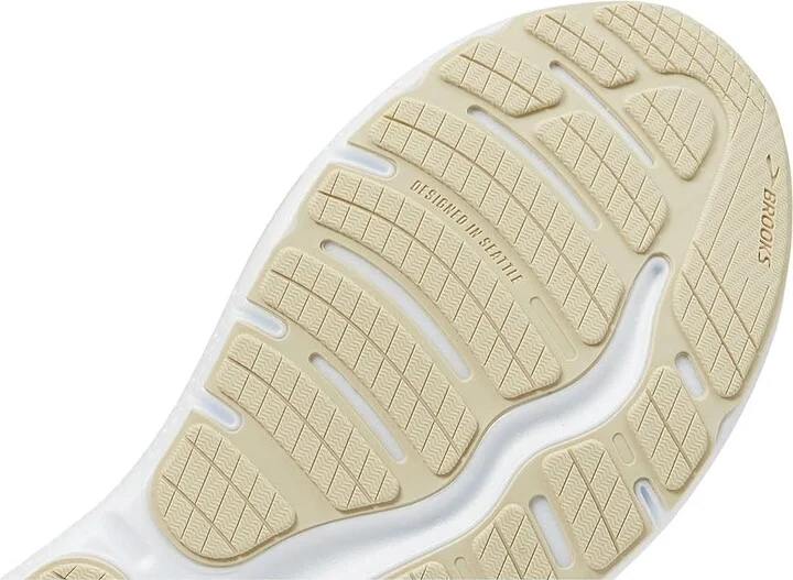 Brooks Ghost Max 2 Men's Running Shoes White/Pelican/Oyster : 10.5 D - Medium, Rubber - Image 6