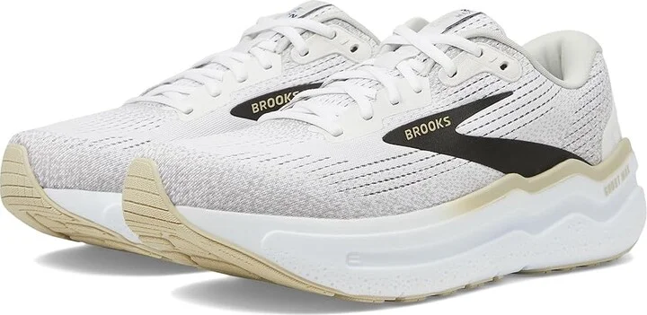 Brooks Ghost Max 2 Men's Running Shoes White/Pelican/Oyster : 10.5 D - Medium, Rubber
