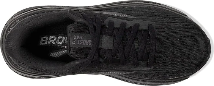 Brooks Ghost Max 2 Women's Running Shoes Black/Black/Ebony : 10 B - Medium, Rubber - Image 2