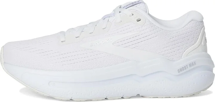 Brooks Ghost Max 2 Women's Running Shoes Bright White/Bright White : 9.5 B - Medium, Rubber - Image 6