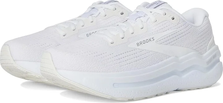 Brooks Ghost Max 2 Women's Running Shoes Bright White/Bright White : 9.5 B - Medium, Rubber