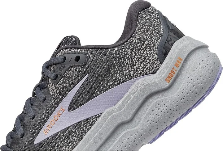 Brooks Ghost Max 2 Women's Running Shoes Ebony/Sweet Lavender/Alloy : 7.5 B - Medium, Rubber - Image 4