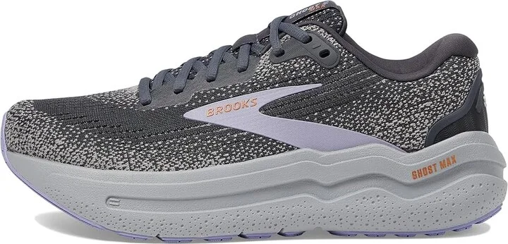Brooks Ghost Max 2 Women's Running Shoes Ebony/Sweet Lavender/Alloy : 7.5 B - Medium, Rubber - Image 5