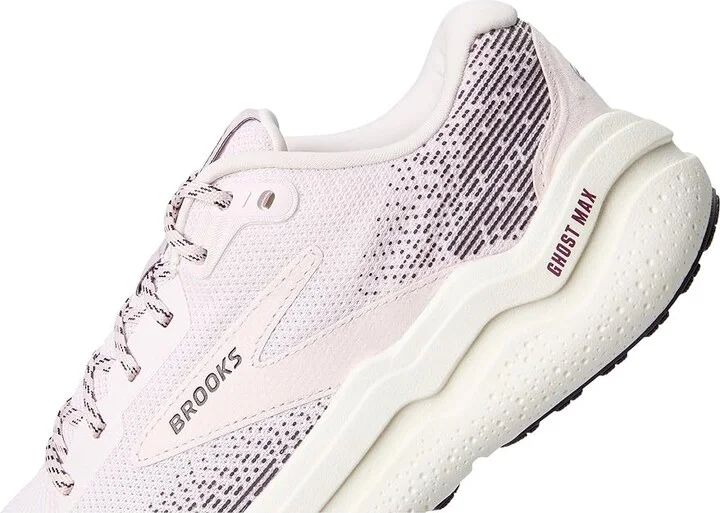 Brooks Ghost Max 2 Women's Running Shoes Orchid Ice/Plum/Coconut : 9.5 B - Medium, Rubber - Image 7