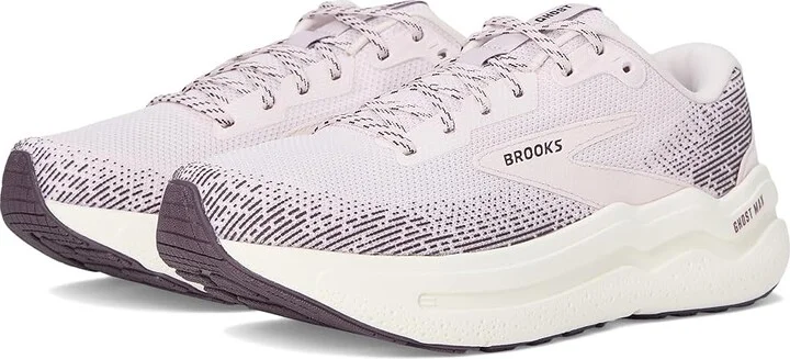 Brooks Ghost Max 2 Women's Running Shoes Orchid Ice/Plum/Coconut : 9.5 B - Medium, Rubber