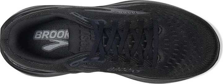 Brooks Ghost Max 3 Men's Running Shoes Black/Navy/Acid Lime : 7.5 EE - Wide, Textile - Image 8