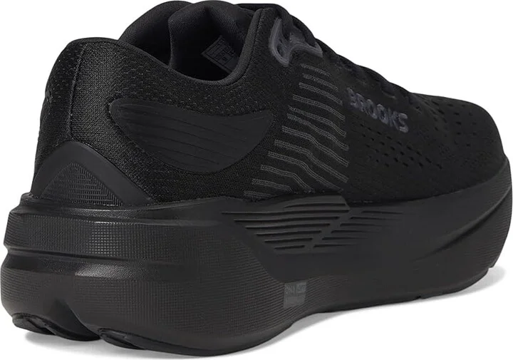 Brooks Ghost Max 3 Men's Running Shoes Black/Navy/Acid Lime : 7.5 EE - Wide, Textile - Image 10