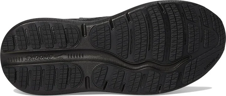 Brooks Ghost Max Leather Men's Walking Shoes Black/Black : 12.5 E - Wide - Image 3