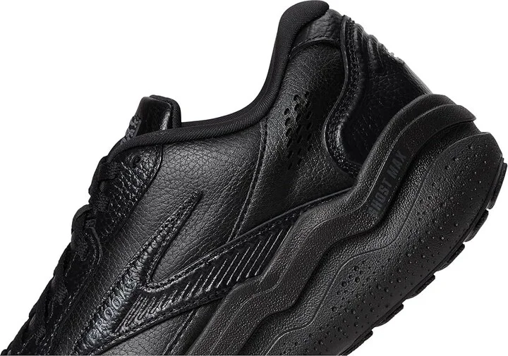 Brooks Ghost Max Leather Women's Walking Shoes Black/Black : 6.5 B - Medium, Leather/Rubber - Image 7