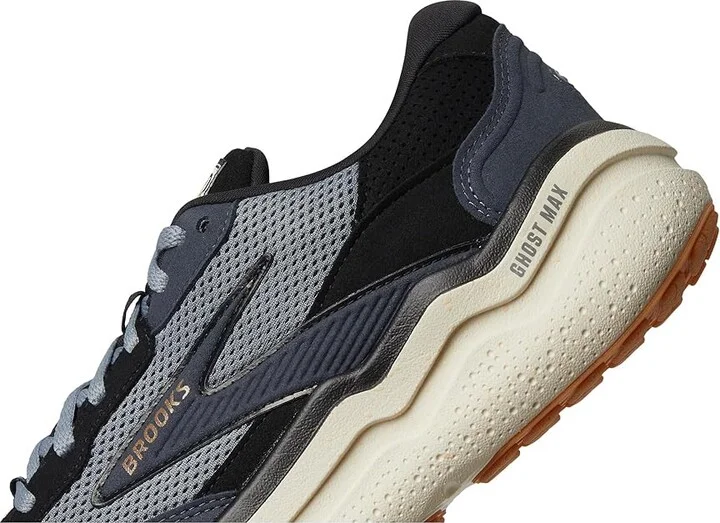 Brooks Ghost Max SE Men's Walking Shoes Black/Primer/Biscuit : 8 D - Medium, Rubber/Suede - Image 7