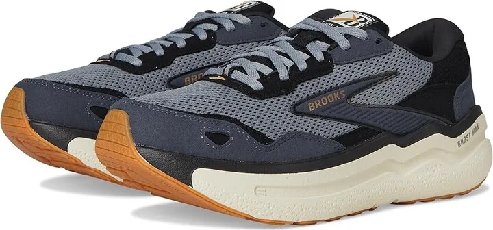 Brooks Ghost Max SE Men's Walking Shoes Black/Primer/Biscuit : 8 D - Medium, Rubber/Suede