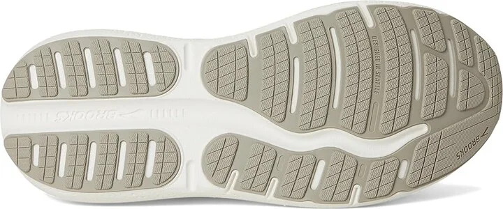 Brooks Ghost Max SE Men's Walking Shoes London Fog/Green Haze/Coconut : 13 D - Medium, Rubber/Suede - Image 3