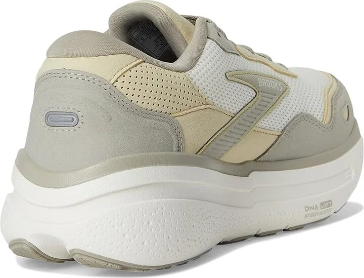 Brooks Ghost Max SE Men's Walking Shoes London Fog/Green Haze/Coconut : 13 D - Medium, Rubber/Suede - Image 4
