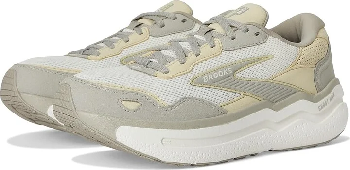 Brooks Ghost Max SE Men's Walking Shoes London Fog/Green Haze/Coconut : 13 D - Medium, Rubber/Suede