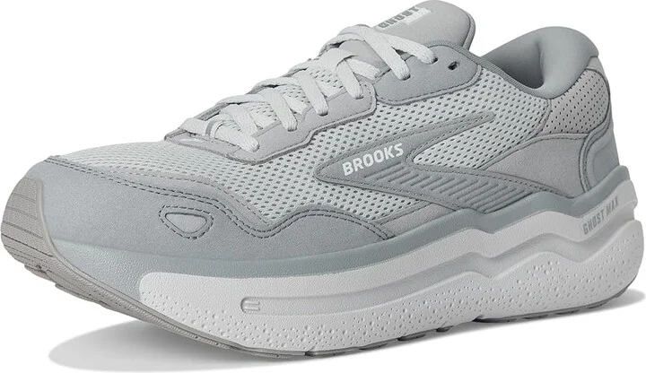 Brooks Ghost Max SE Men's Walking Shoes Primer Grey/Oyster/Alloy : 9 D - Medium, Rubber/Suede - Image 5