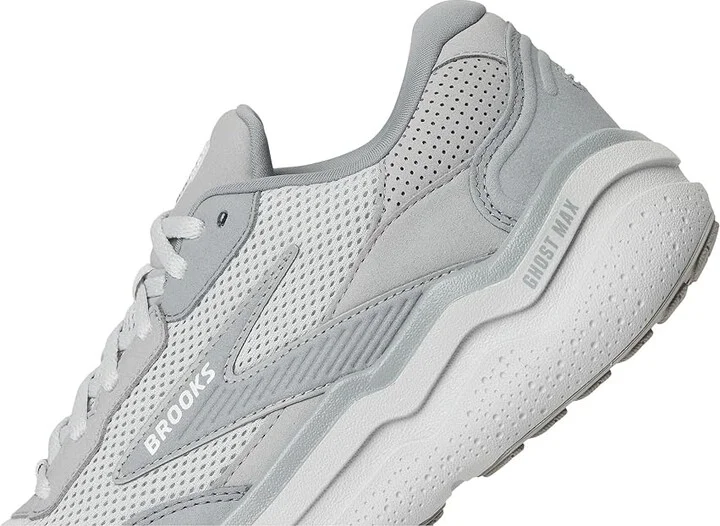 Brooks Ghost Max SE Men's Walking Shoes Primer Grey/Oyster/Alloy : 9 D - Medium, Rubber/Suede - Image 7