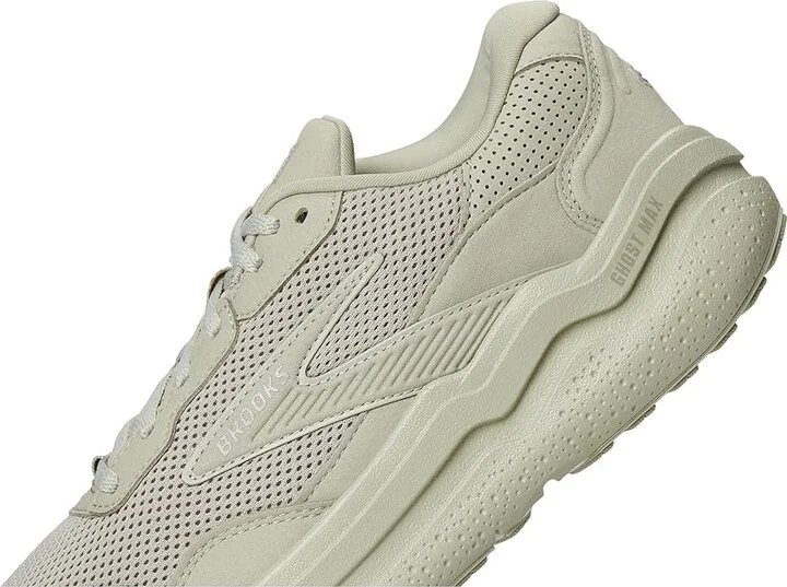 Brooks Ghost Max SE Men's Walking Shoes Stone/Oak : 10 D - Medium, Rubber/Suede - Image 7