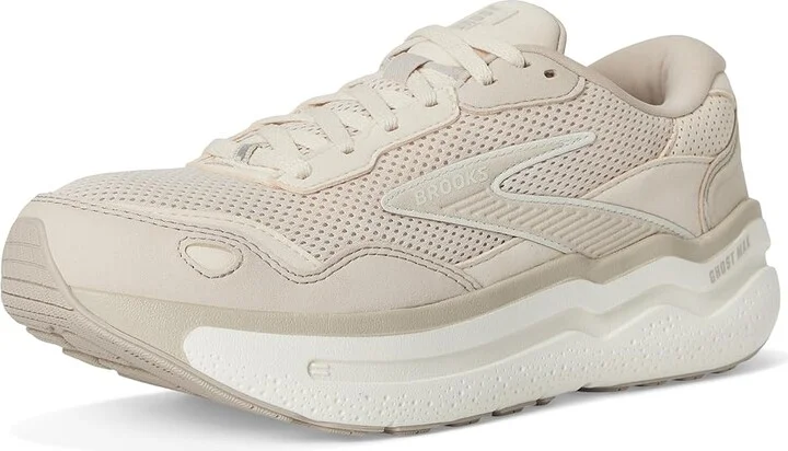Brooks Ghost Max SE (Suede) Women's Walking Shoes Almond Peach/Chateau/Coconut : 8 B - Medium - Image 5