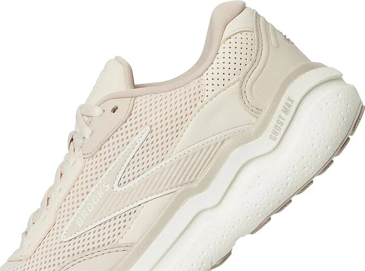 Brooks Ghost Max SE (Suede) Women's Walking Shoes Almond Peach/Chateau/Coconut : 8 B - Medium - Image 7