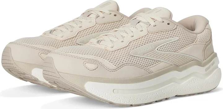Brooks Ghost Max SE (Suede) Women's Walking Shoes Almond Peach/Chateau/Coconut : 8 B - Medium
