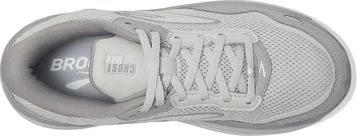 Brooks Ghost Max SE (Suede) Women's Walking Shoes Oyster/Alloy/Antarctica : 7.5 B - Medium - Image 2