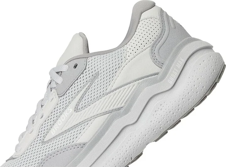 Brooks Ghost Max SE (Suede) Women's Walking Shoes Oyster/Alloy/Antarctica : 7.5 B - Medium - Image 7