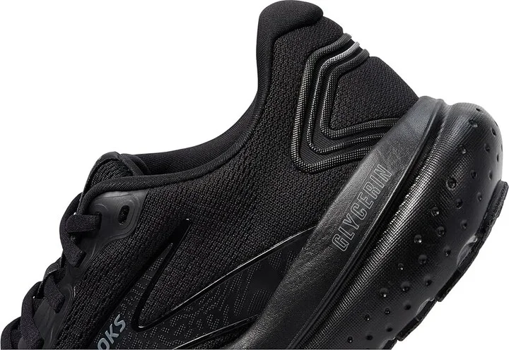 Brooks Glycerin 21 Women's Shoes Black/Black/Ebony : 8 D - Wide - Image 4