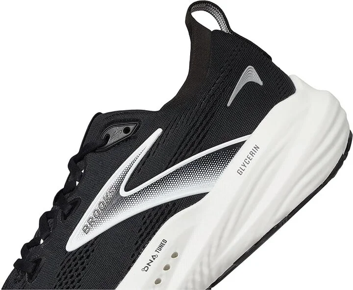 Brooks Glycerin 22 Men's Running Shoes Black/Grey/White : 8 E - Wide, Rubber - Image 7