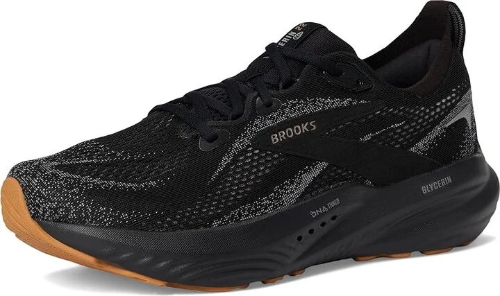 Brooks Glycerin 22 Men's Running Shoes Black/Primer Gray/Biscuit : 14 D - Medium, Rubber - Image 5