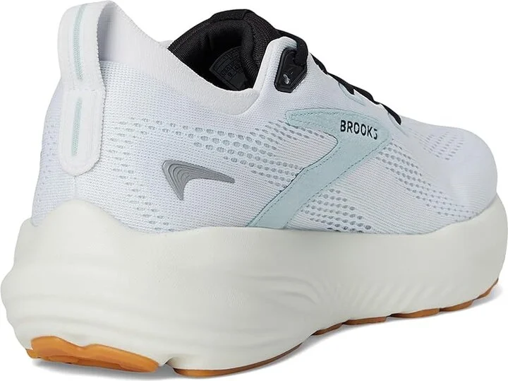 Brooks Glycerin 22 Men's Running Shoes Bright White/Winter Sky/Black : 14 D - Medium, Rubber - Image 4