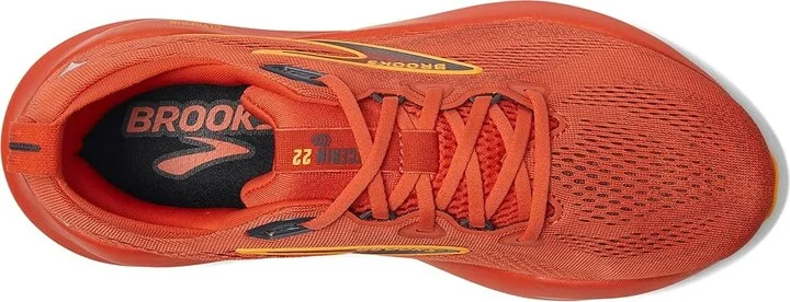 Brooks Glycerin 22 Men's Running Shoes Burnt Sienna/Ebony/Orange : 10 D - Medium, Rubber - Image 2