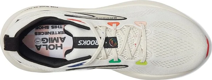Brooks Glycerin 22 Men's Running Shoes Coconut/White Sand/Black : 10 D - Medium, Rubber - Image 2