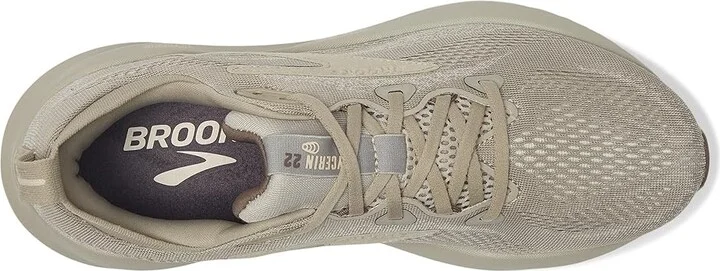 Brooks Glycerin 22 Men's Running Shoes London Fog/Almond Oil/Falcon : 10 D - Medium, Rubber - Image 2