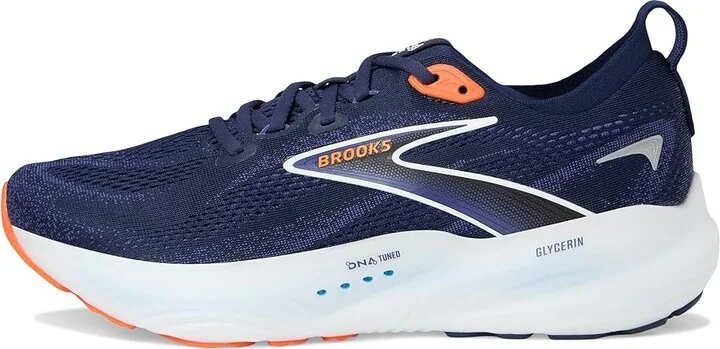 Brooks Glycerin 22 Men's Running Shoes Peacoat/Blue Ribbon/Orange : 12 D - Medium, Rubber - Image 6