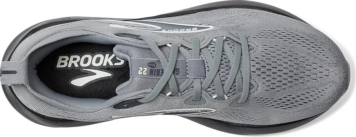 Brooks Glycerin 22 Men's Running Shoes Primer Gray/Ebony/Bluewash : 9.5 3E - Extra Wide, Rubber - Image 2