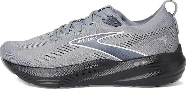 Brooks Glycerin 22 Men's Running Shoes Primer Gray/Ebony/Bluewash : 9.5 3E - Extra Wide, Rubber - Image 6