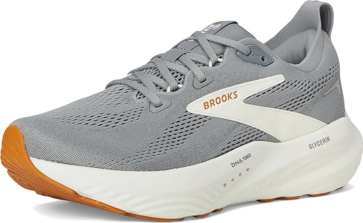 Brooks Glycerin 22 Men's Running Shoes Primer Gray/Gray/Honey Ginger : 11.5 D - Medium, Rubber - Image 5