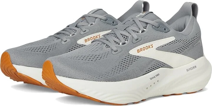 Brooks Glycerin 22 Men's Running Shoes Primer Gray/Gray/Honey Ginger : 11.5 D - Medium, Rubber
