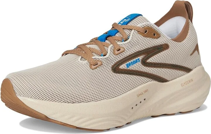 Brooks Glycerin 22 Men's Running Shoes Tint/Tobacco/Indigo : 9.5 D - Medium, Rubber - Image 5