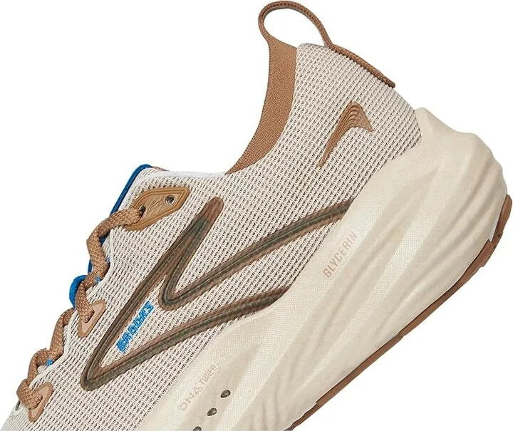 Brooks Glycerin 22 Men's Running Shoes Tint/Tobacco/Indigo : 9.5 D - Medium, Rubber - Image 7