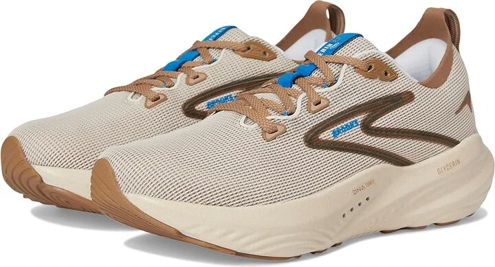 Brooks Glycerin 22 Men's Running Shoes Tint/Tobacco/Indigo : 9.5 D - Medium, Rubber