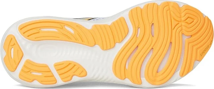 Brooks Glycerin 22 Men's Running Shoes White/Cobalt/Orange : 8 D - Medium, Rubber - Image 3