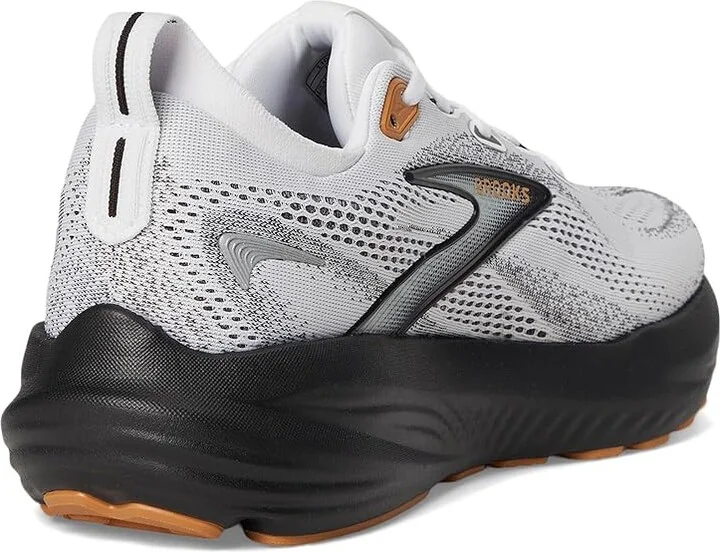 Brooks Glycerin 22 Men's Running Shoes White/Grey/Black : 8 EE - Wide, Rubber - Image 4