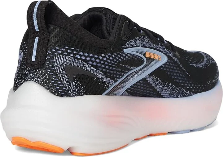 Brooks Glycerin 22 Women's Running Shoes Black/Blue Heron/Orange : 5 B - Medium - Image 4