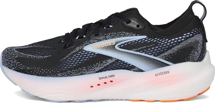 Brooks Glycerin 22 Women's Running Shoes Black/Blue Heron/Orange : 5 B - Medium - Image 6