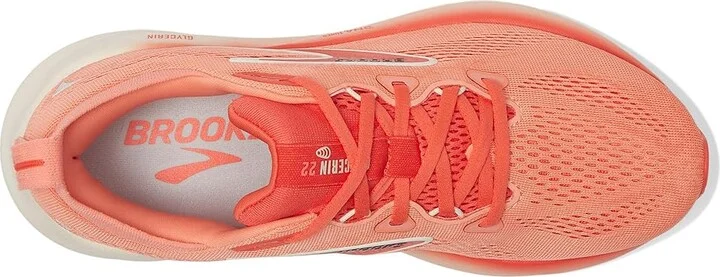 Brooks Glycerin 22 Women's Running Shoes Desert Flower/Hot Coral/Milk : 5.5 B - Medium - Image 2